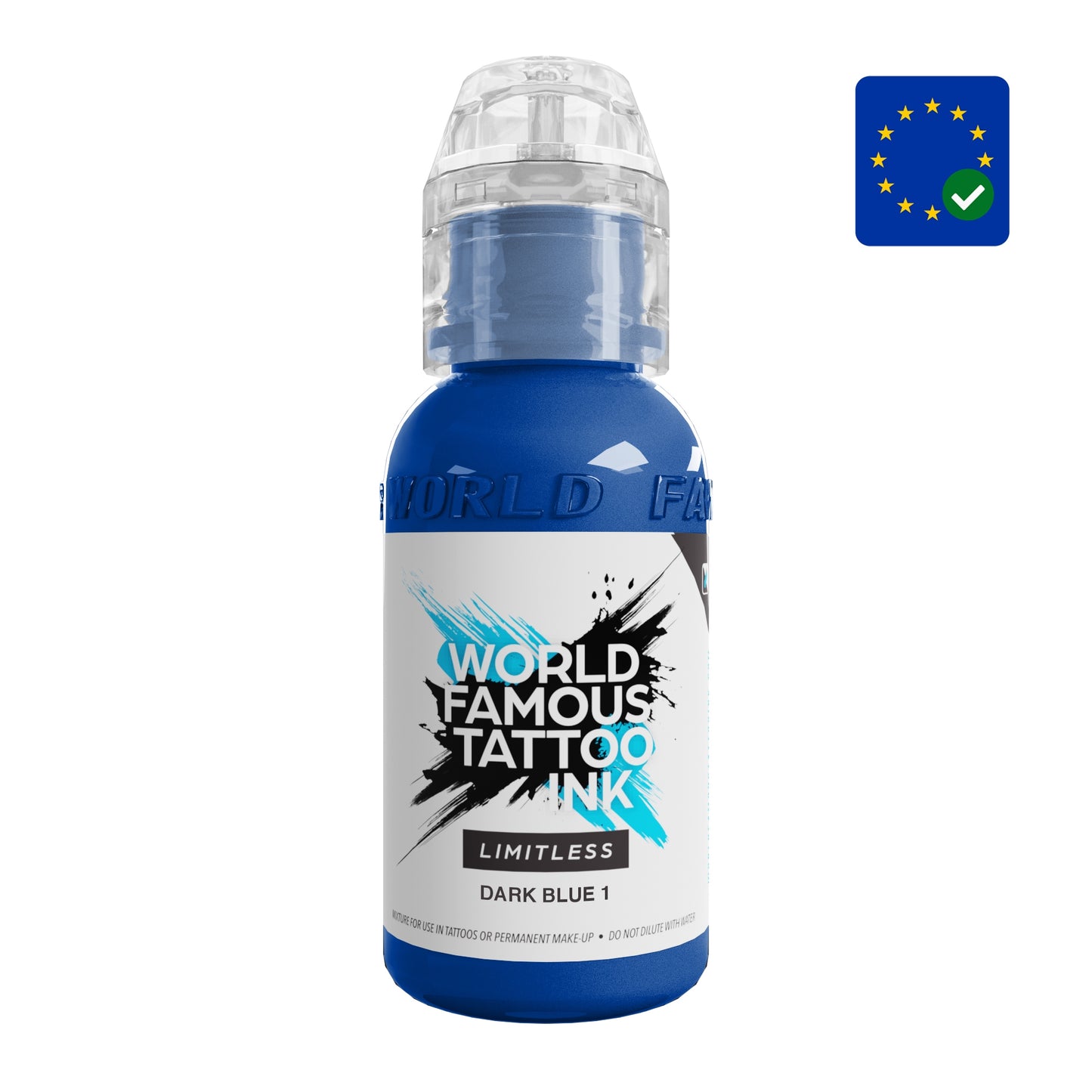 World Famous Limitless Tattoo Ink Dark Blue 1 V2 (30ml)