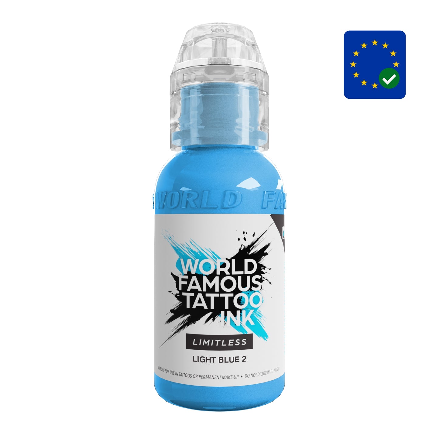 World Famous Limitless Tattoo Ink Light Blue 2 V2 (30ml)