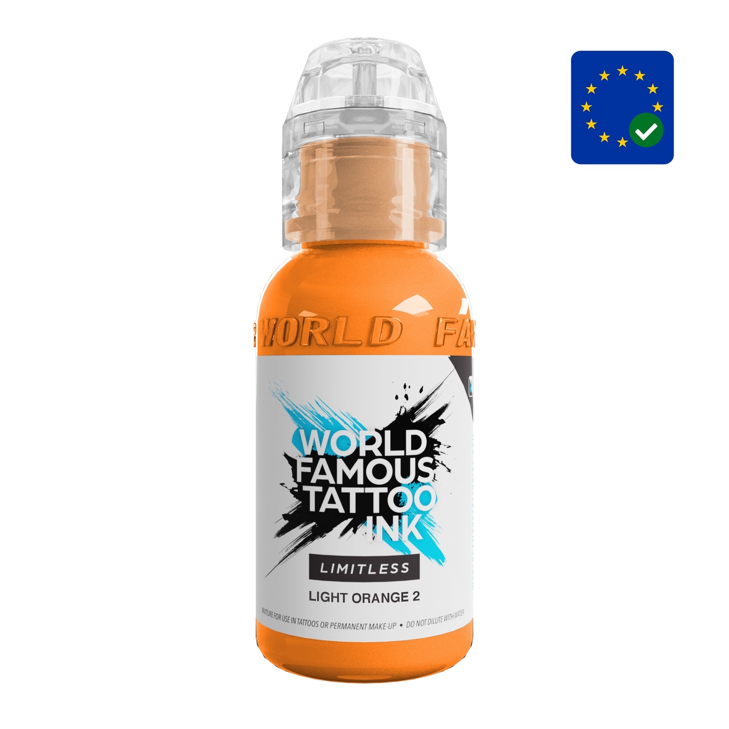 World Famous Limitless Tattoo Ink Light Orange 2 (30ml)