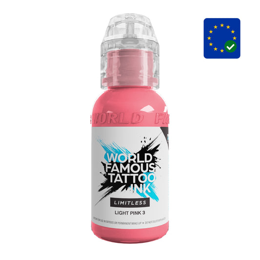 World Famous Limitless Tattoo Ink Light Pink 3 (30ml)