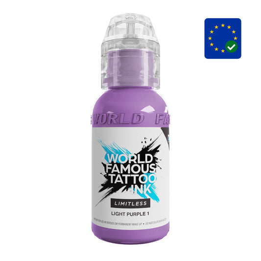 World Famous Limitless Tattoo Ink Light Purple 1 (30ml)