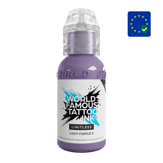 World Famous Limitless Tattoo Ink Light Purple 2 V2 (30ml)