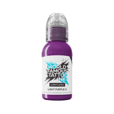 World Famous Limitless Tattoo Ink Light Purple 3 (30ml)