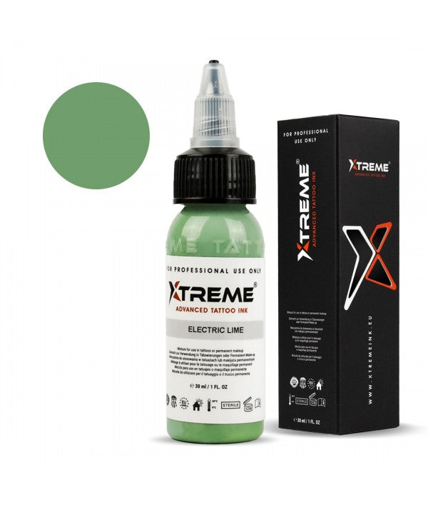 Xtreme Ink Electric Lime 30ml Reach 2023