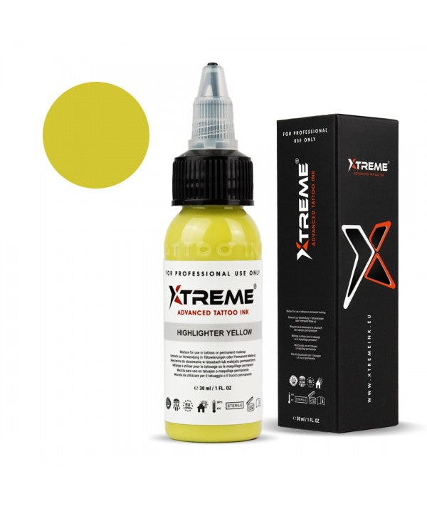 Xtreme Ink Highlighter Yellow 30ml Reach 2023